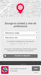 Mobile Screenshot of m.cinemex.com